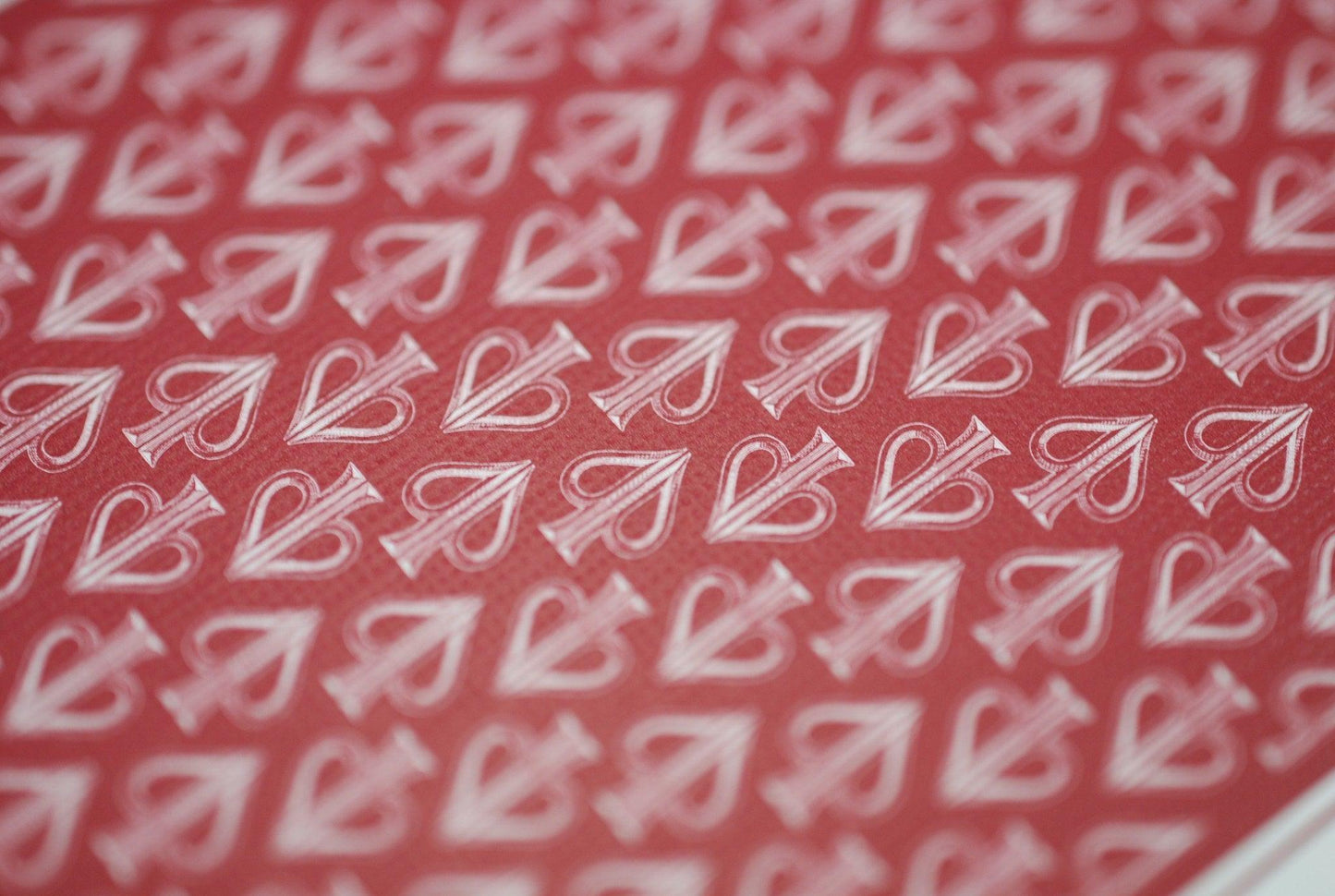 Black Lions Red Edition Playing Cards by David Blaine