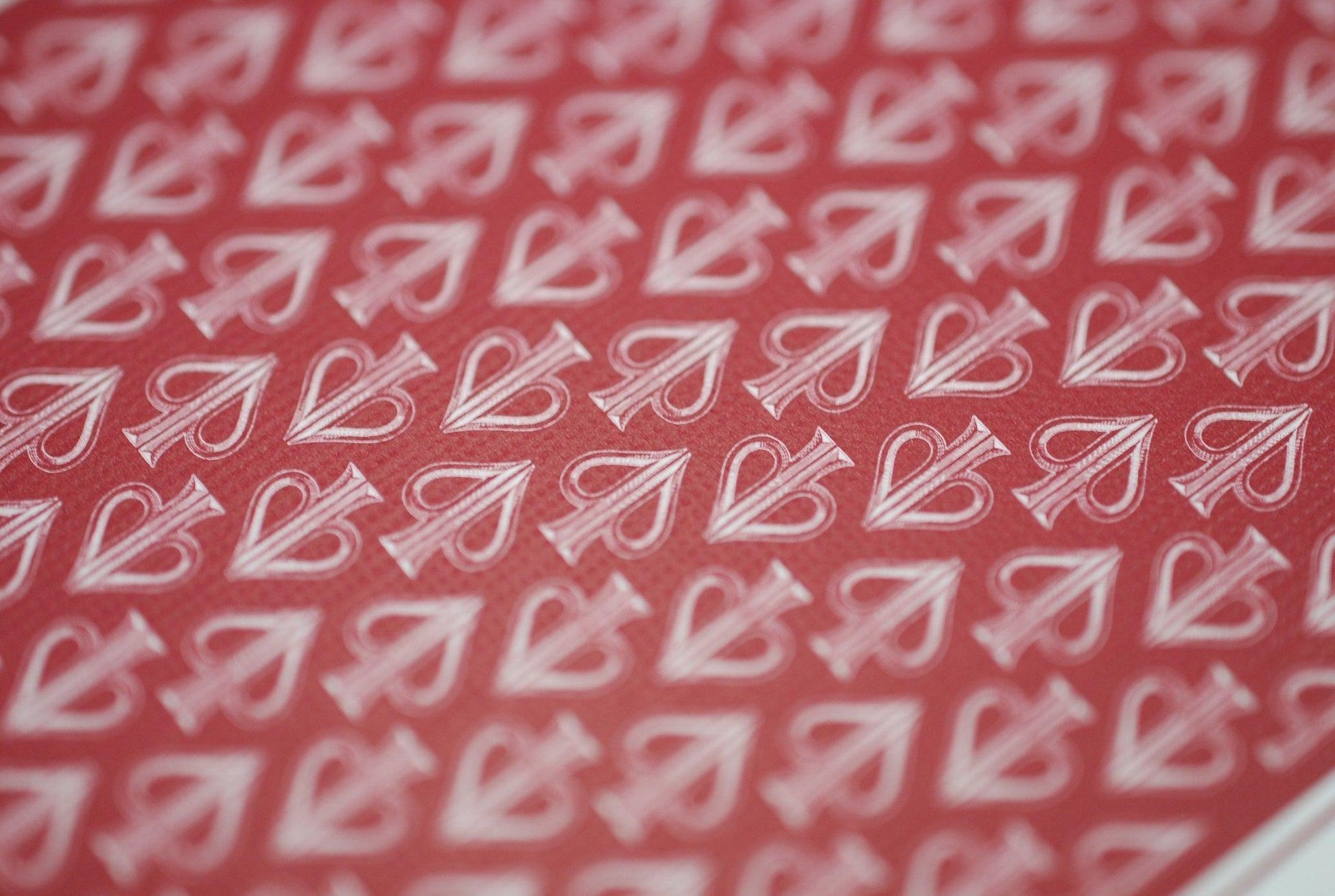 Black Lions Red Edition Playing Cards by David Blaine