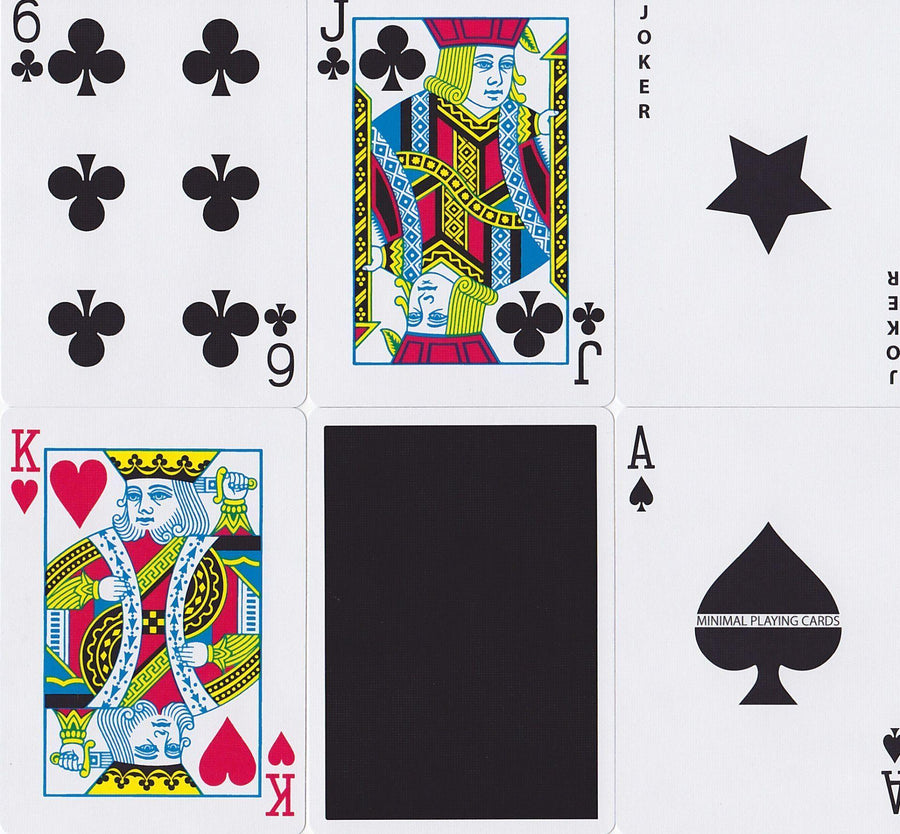 Black NOC V3S Playing Cards by The Blue Crown