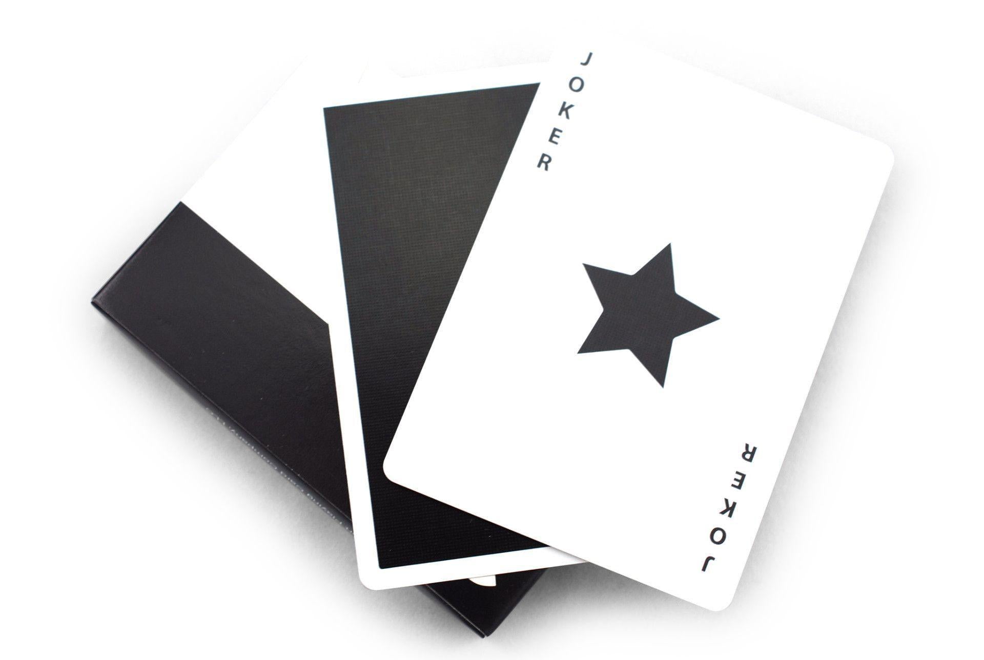 Black NOC V3S Playing Cards by The Blue Crown