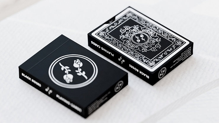 Black Roses Playing Cards by Daniel Schneider