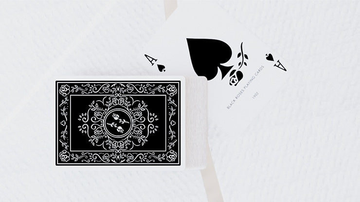 Black Roses Playing Cards – RarePlayingCards.com