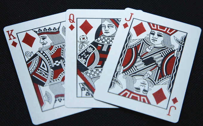 Resurrected Playing Cards - V2 Blood Red Limited Edition Playing Cards by RarePlayingCards.com