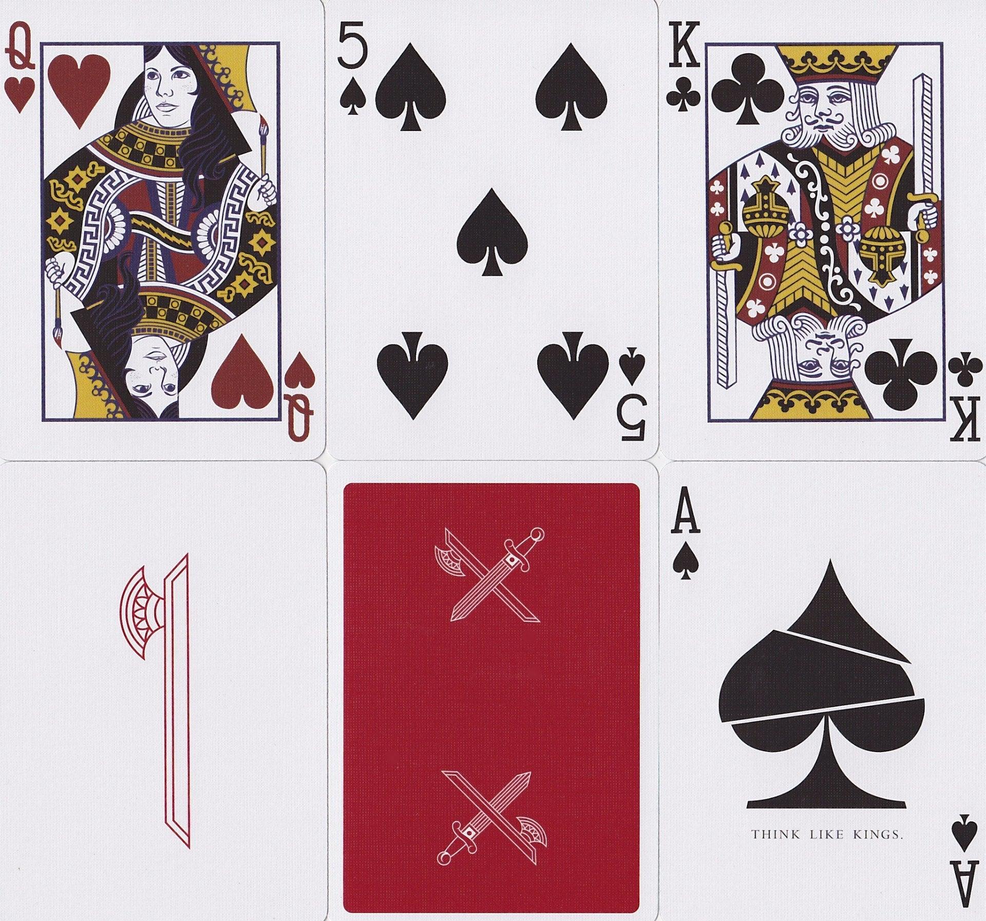 Blood Kings V2 Playing Cards by Ellusionist