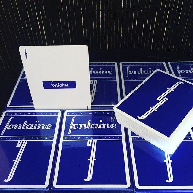 Blue Fontaine-RarePlayingCards.com – Rare Playing Cards