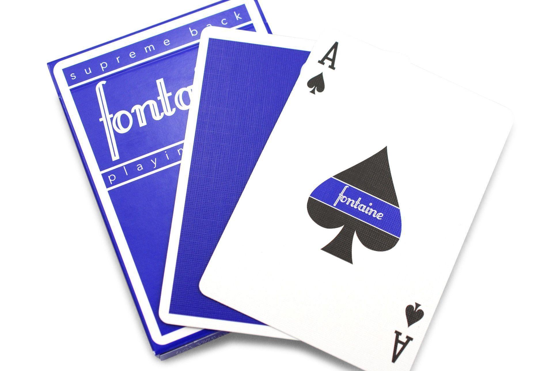 Blue Fontaine-RarePlayingCards.com – Rare Playing Cards