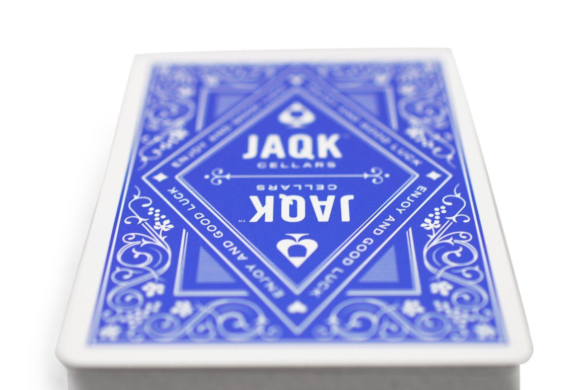 Blue JAQK Playing Cards by Theory11