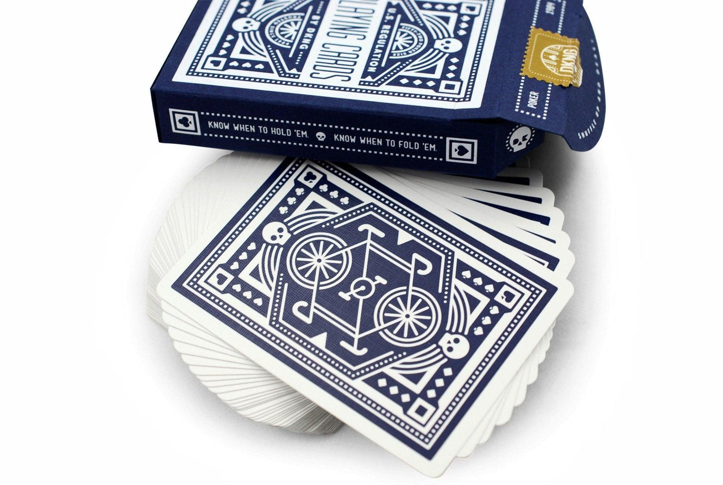 Blue Wheel Playing Cards by Art of Play
