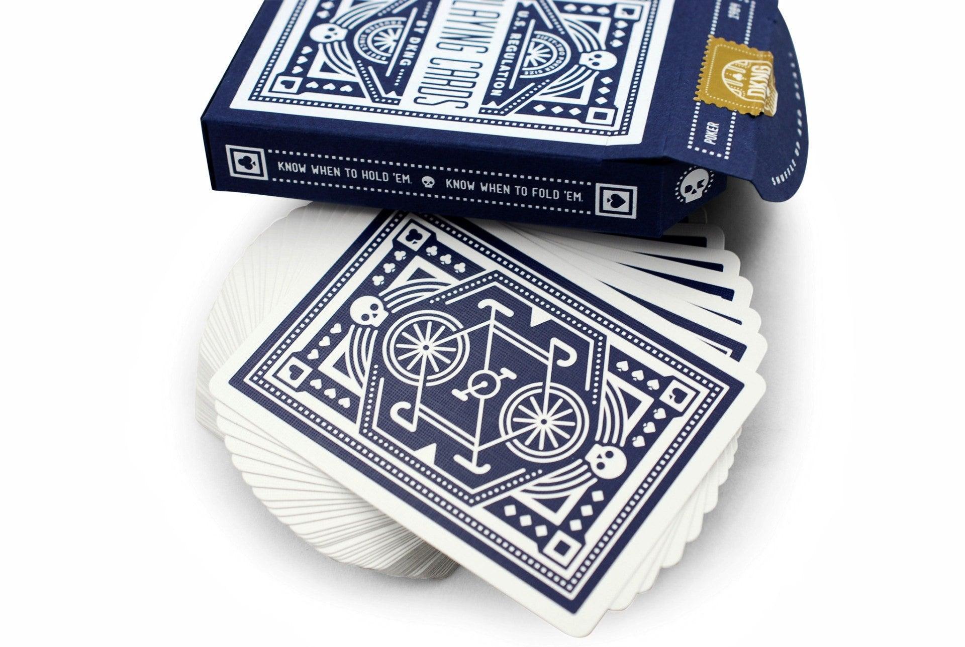 Blue Wheel Playing Cards by Art of Play