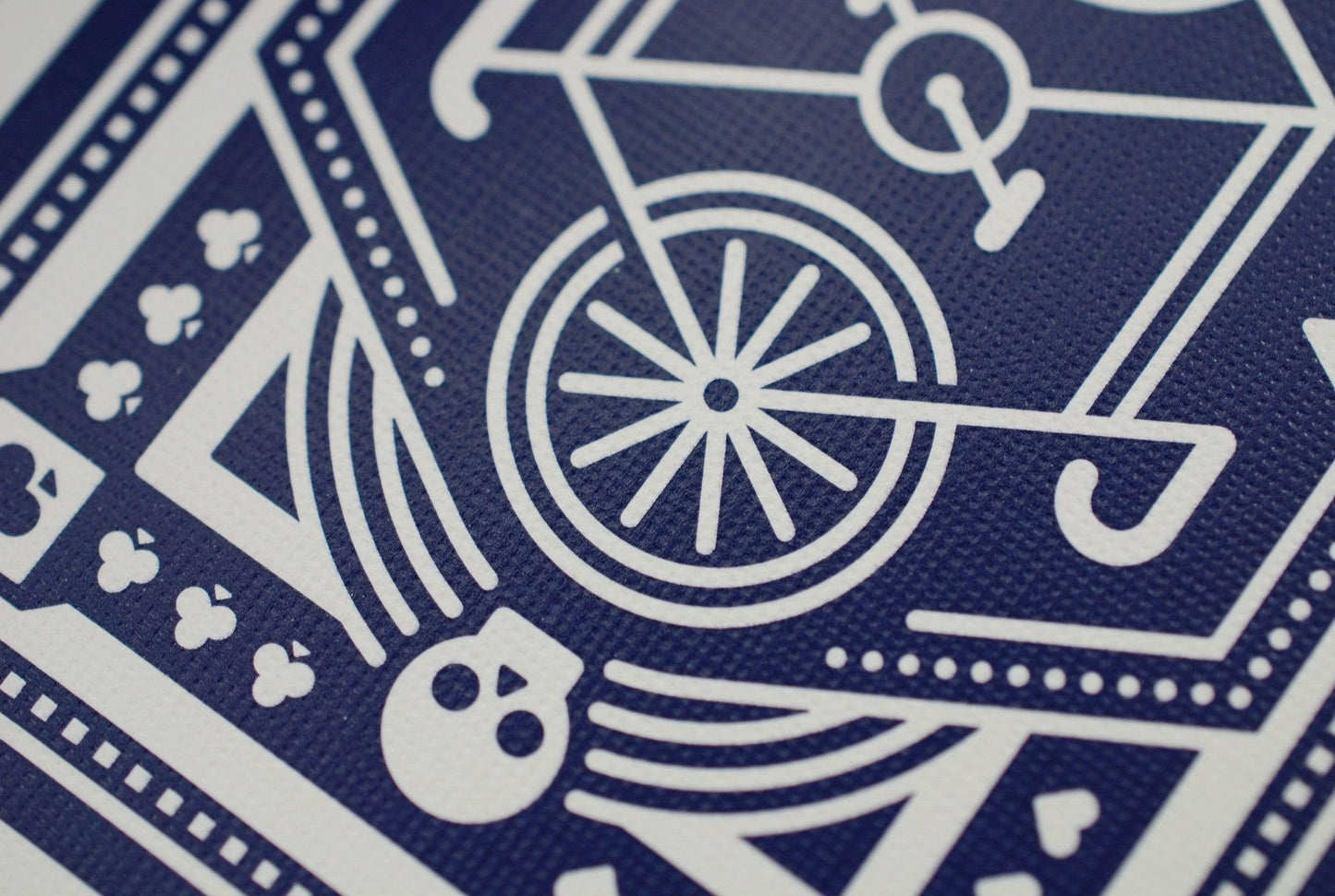 Blue Wheel Playing Cards by Art of Play