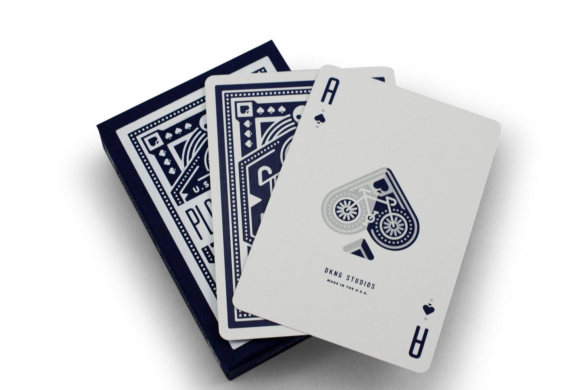 Blue Wheel Playing Cards by Art of Play