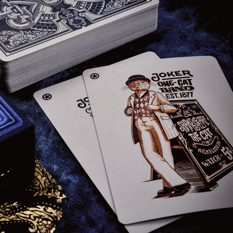 Parlour Playing Cards - Blue Stockholm 17 Playing Cards by Stockholm 17