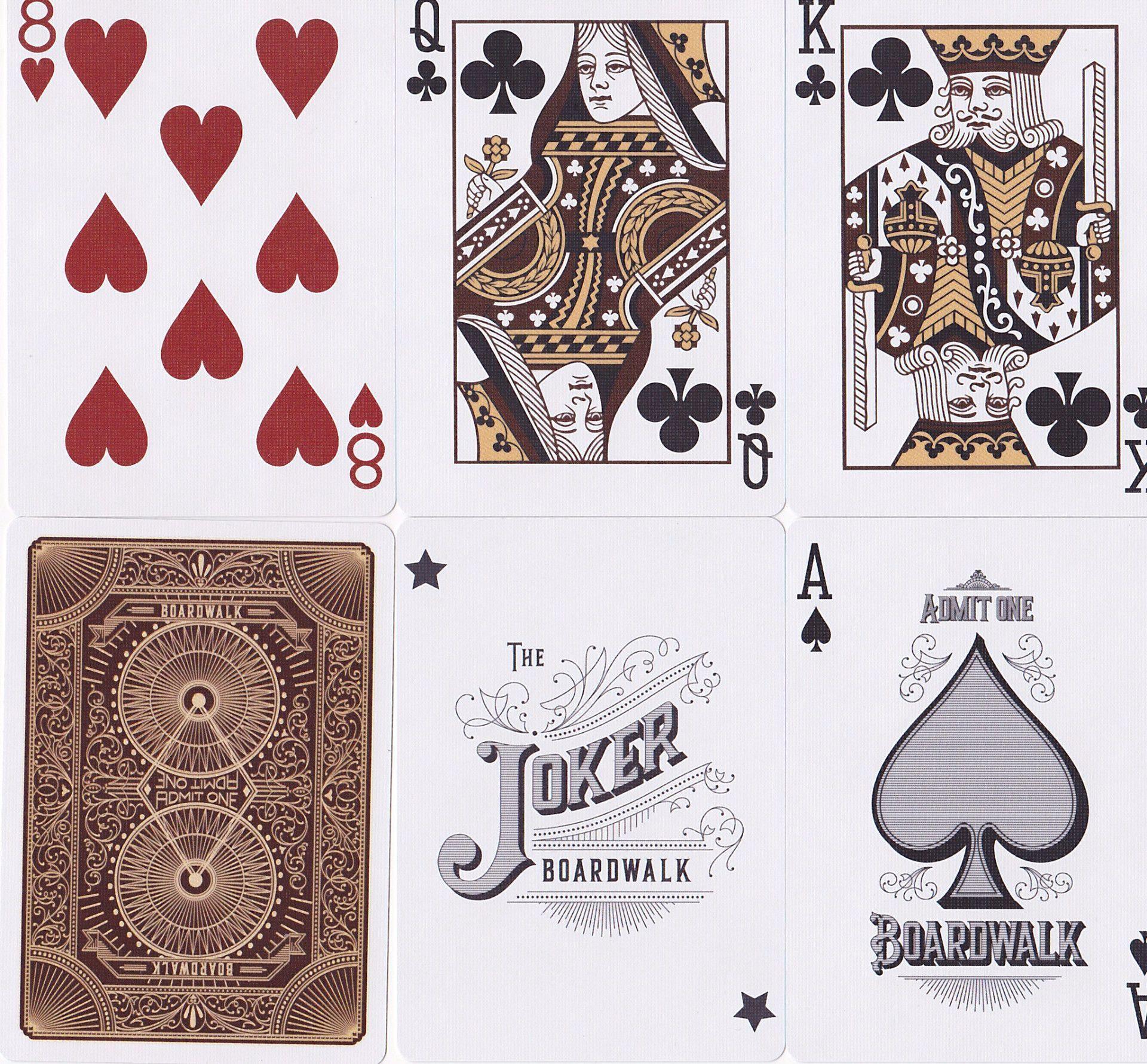Boardwalk Papers Playing Cards* Playing Cards by The Blue Crown