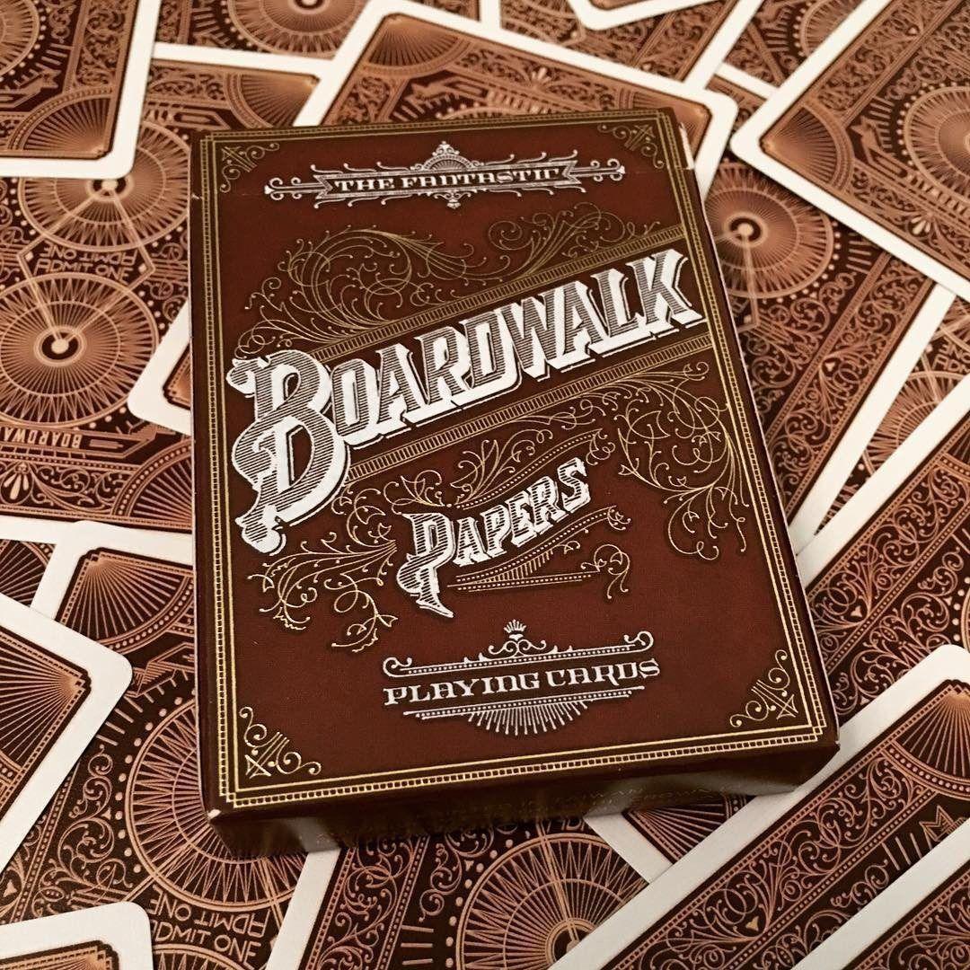 Boardwalk Papers Playing Cards* Playing Cards by The Blue Crown
