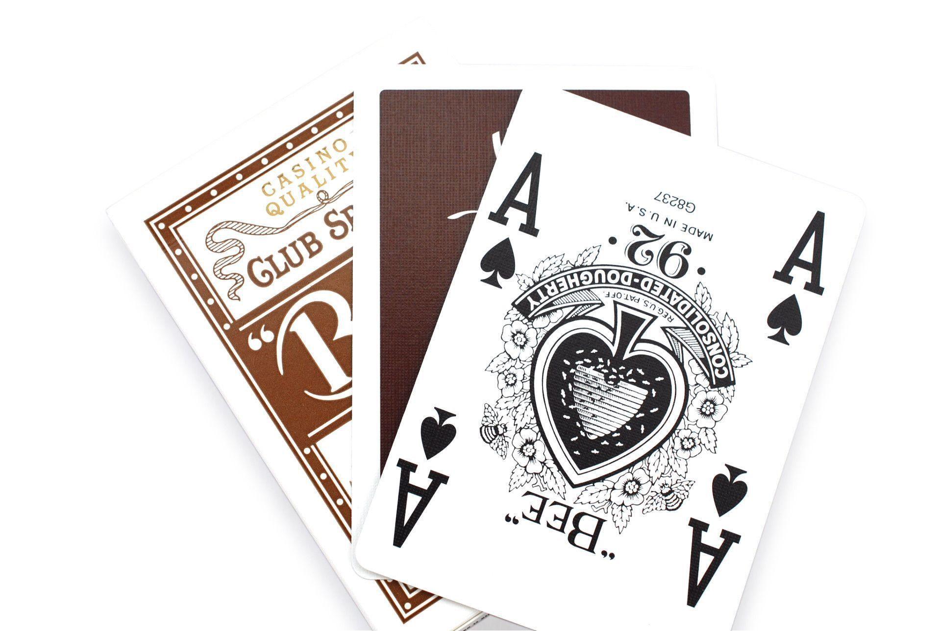 Bee Wynn ブラウン　カジノ用レアデック　未開封 Brown Wynn-RarePlayingCards.com – Rare Playing Cards