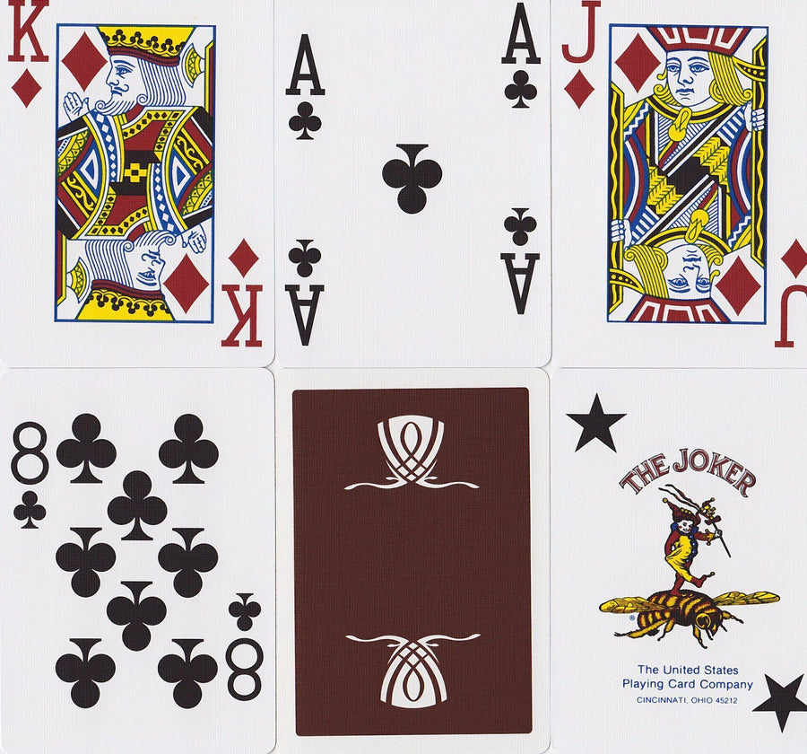 Brown Wynn Playing Cards by US Playing Card Co.