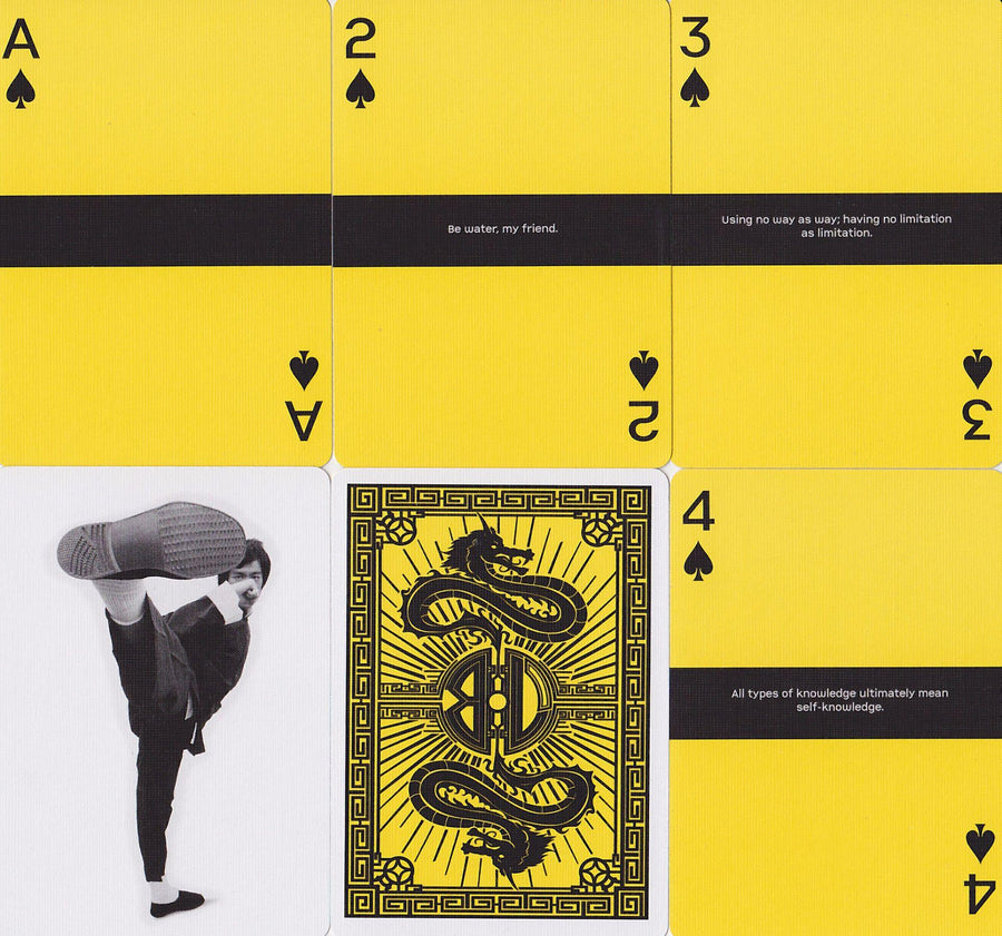 Bruce Lee Playing Cards by Dan & Dave