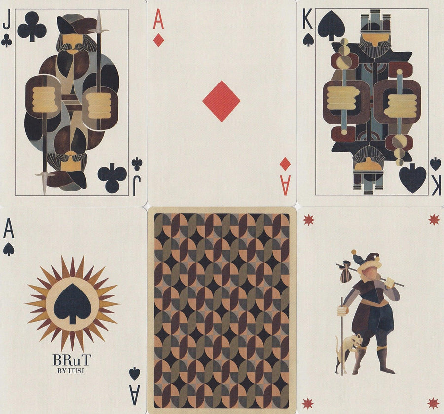 BRuT Playing Cards by Uusi