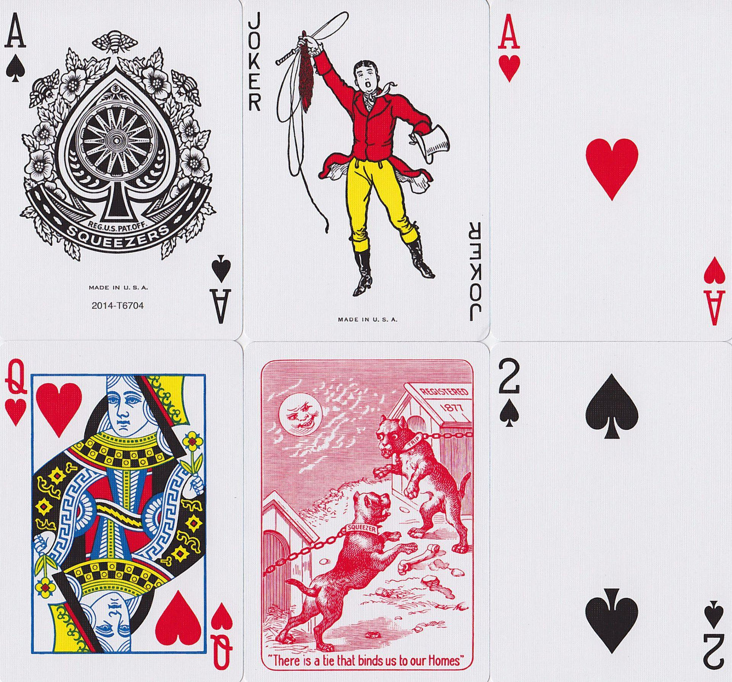 Bulldog Squeezers® Playing Cards by US Playing Card Co.