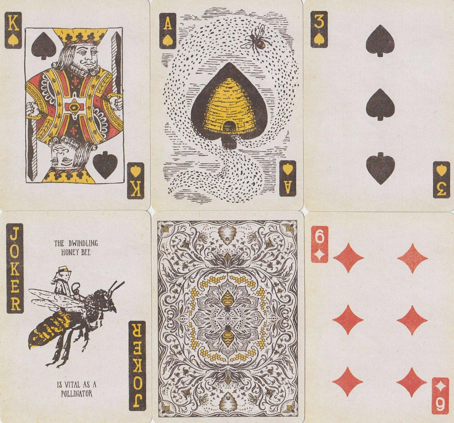 Bumblebee Playing Cards by Ellusionist