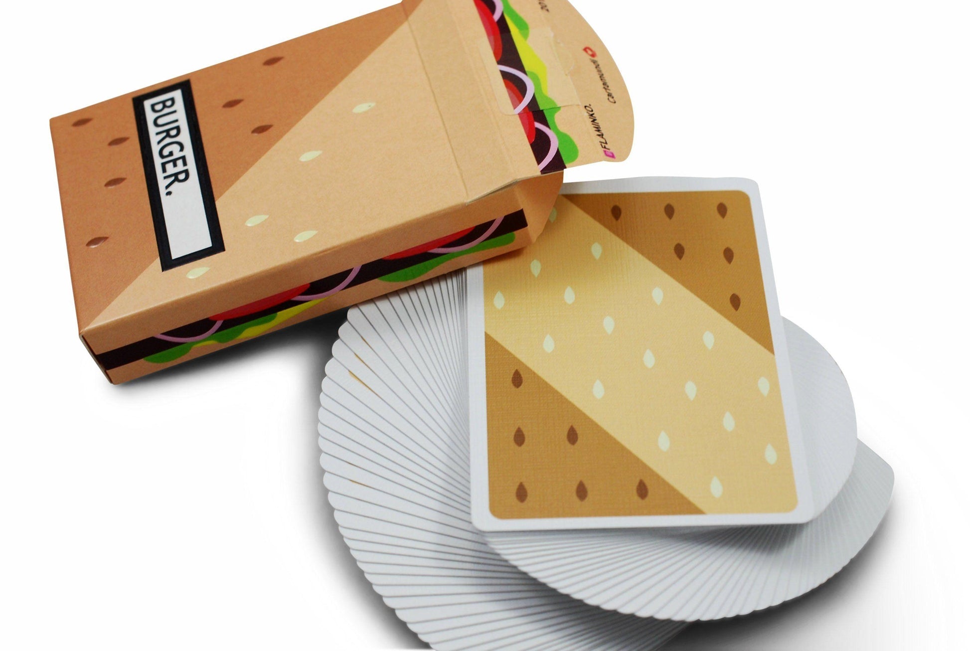 Burger Deck Playing Cards by Flaminko