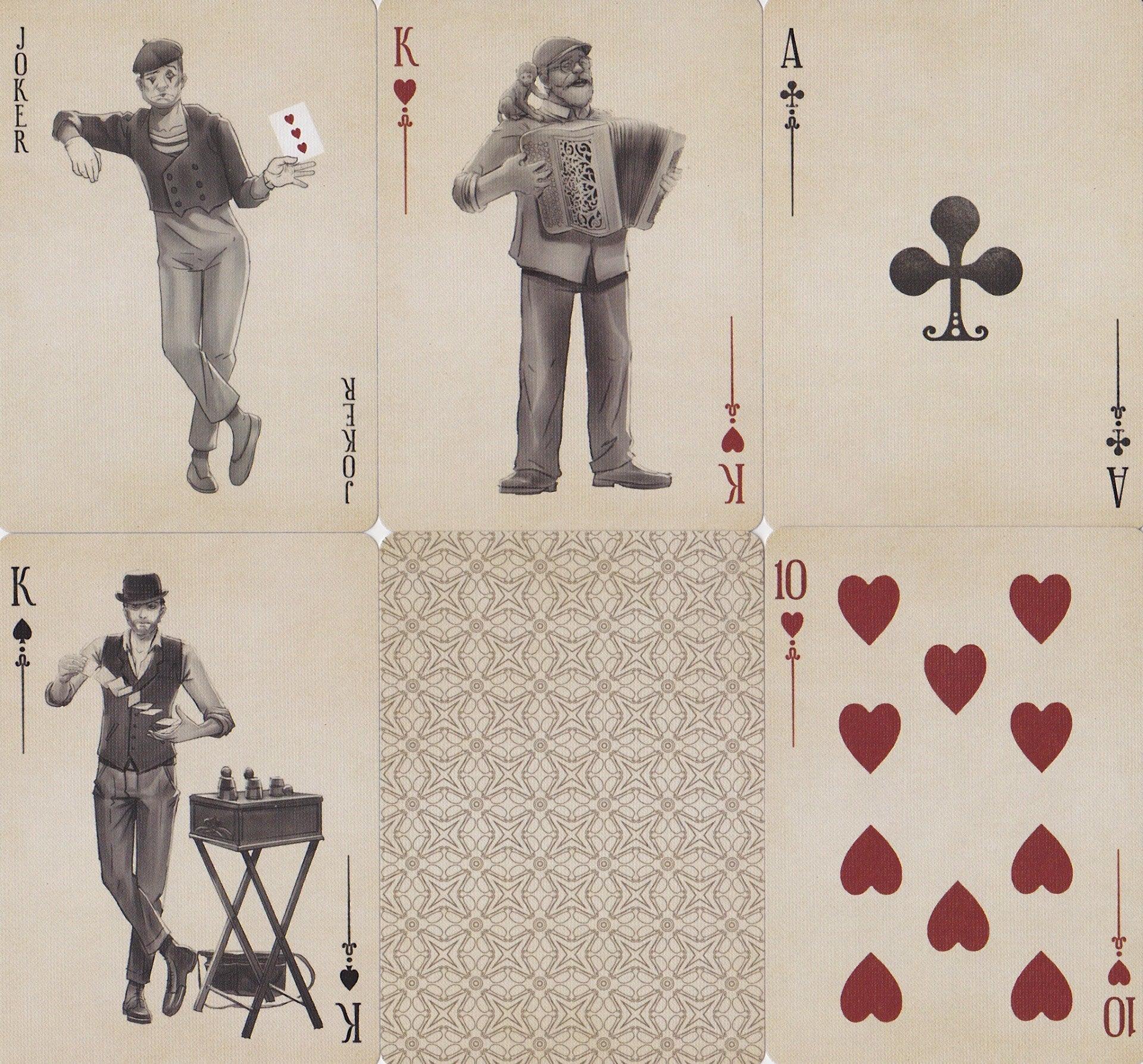 Buskers Playing Cards by Mana Playing Card Co.