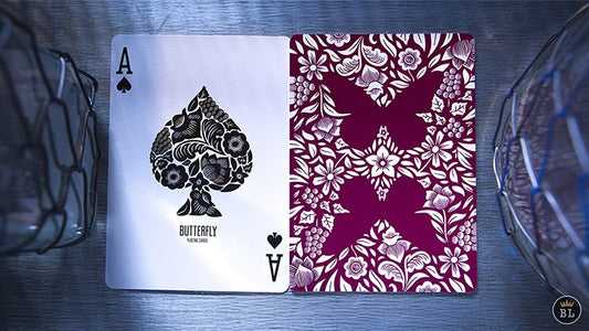 Butterfly: Red (Second Edition) Playing Cards by Ondrej Psenicka