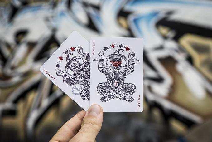 Joker and the Thief Street Edition Playing Cards by Joker and the Thief