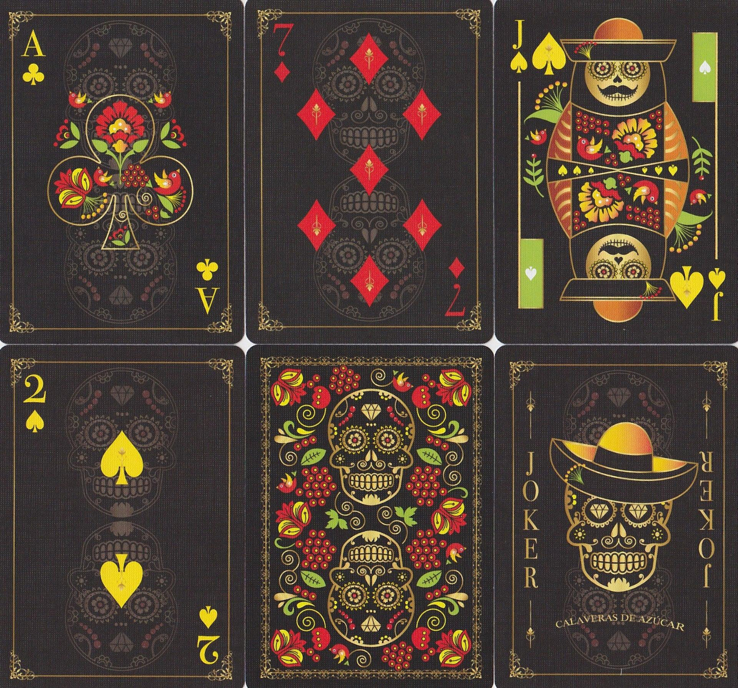 Calaveras de Azúcar Playing Cards by US Playing Card Co.