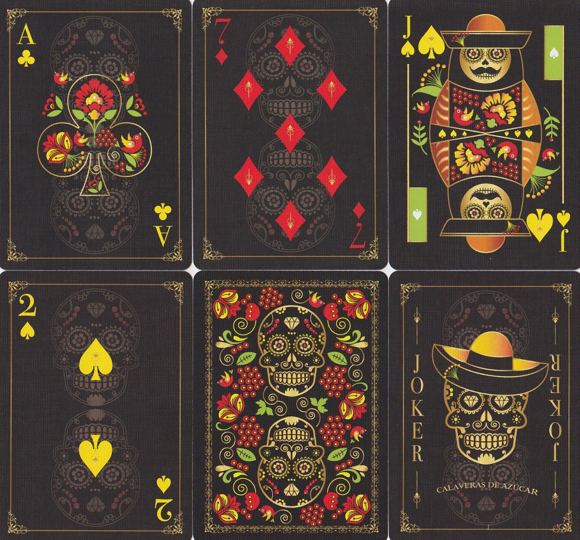 Calaveras de Azúcar Playing Cards by US Playing Card Co.