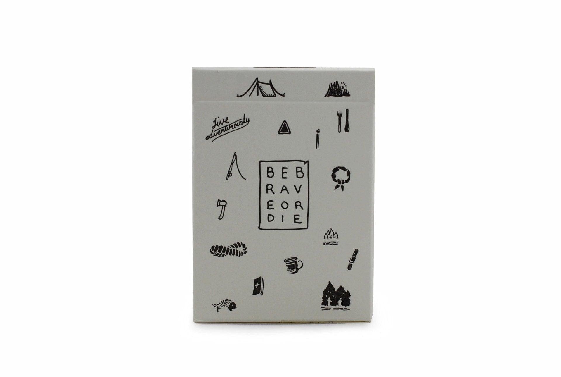Camp Cards, Winter Ed. Playing Cards by Dan & Dave
