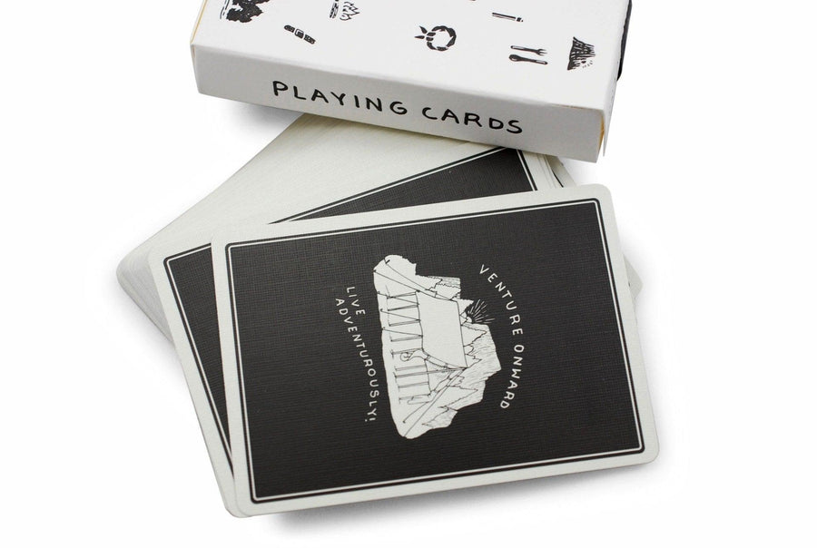 Camp Cards, Winter Ed. Playing Cards by Dan & Dave