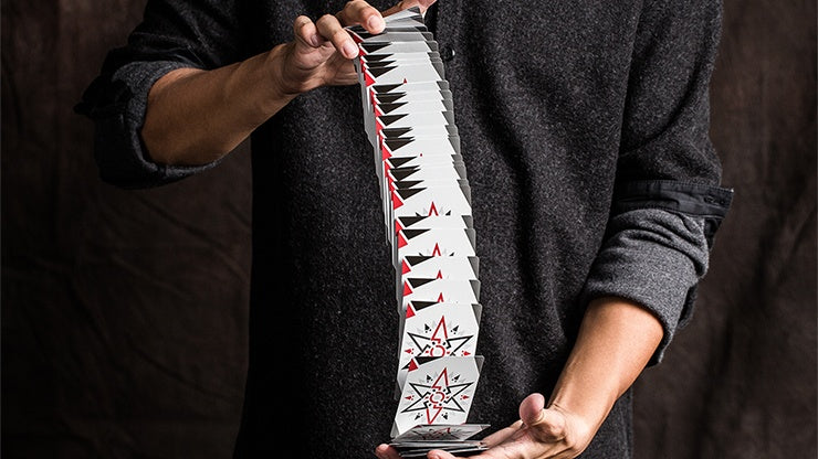 Cardistry Fanning - Red Colour Playing Cards by US Playing Card Co.