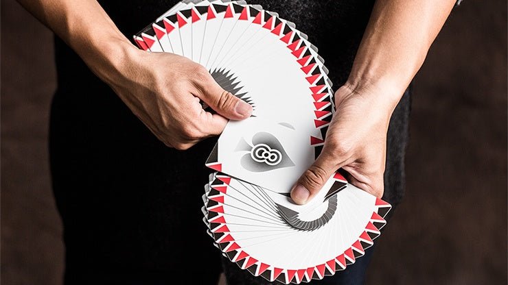 Cardistry Fanning - Red Colour Playing Cards by US Playing Card Co.