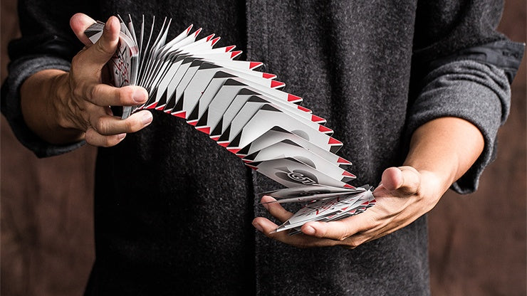 Cardistry Fanning - Red Colour Playing Cards by US Playing Card Co.