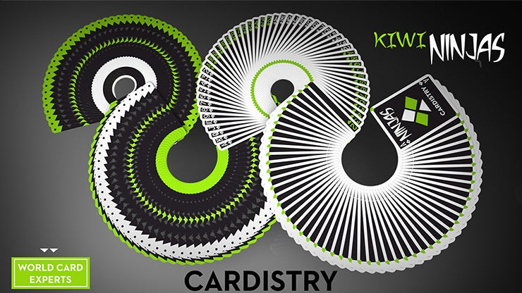 Cardistry Kiwi Ninjas Playing Cards by US Playing Card Co.