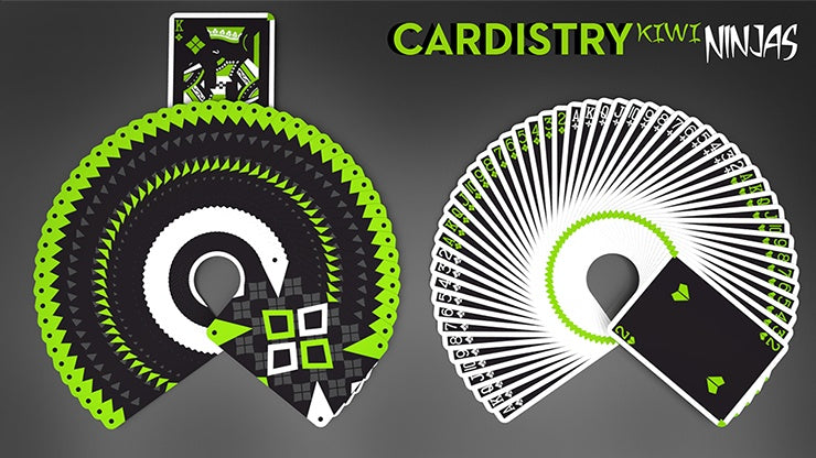 Cardistry Kiwi Ninjas Playing Cards by US Playing Card Co.