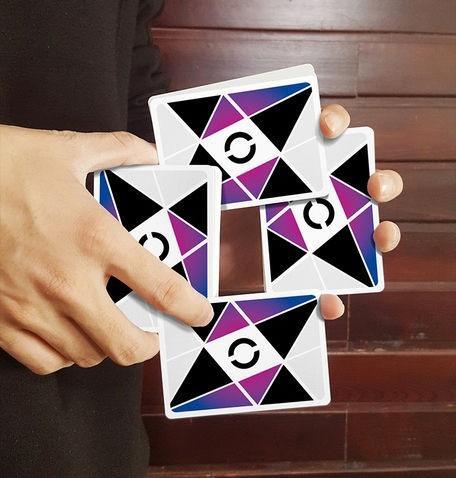 Cardistry Purple (1st Edition) Playing Cards by The Virts