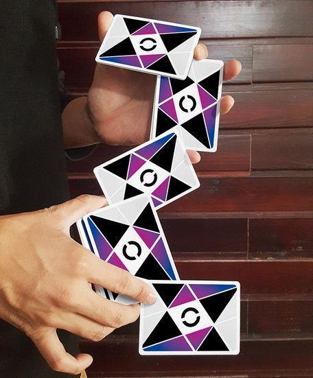 Cardistry Purple (1st Edition) Playing Cards by The Virts
