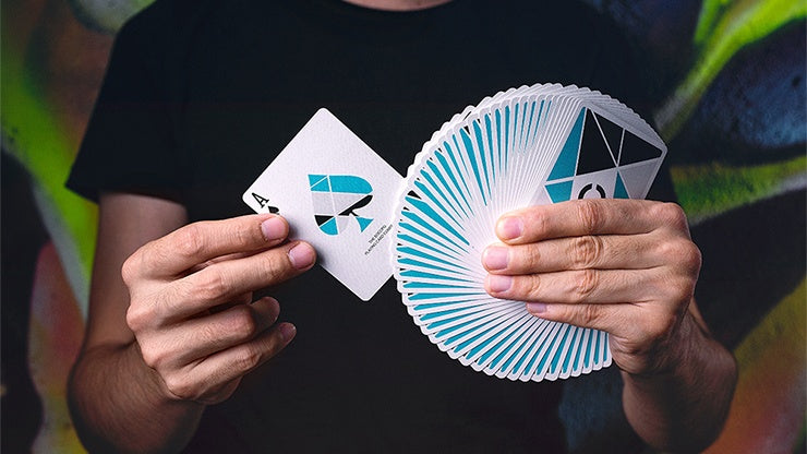 Cardistry Turquoise Playing Cards by US Playing Card Co.