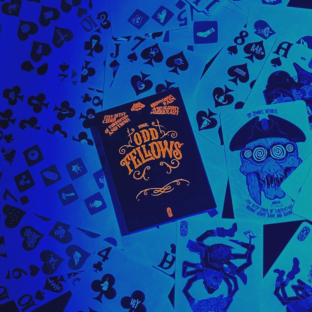 Cpt Spindel Webber - Odd Fellows Playing Cards Playing Cards by Stockholm 17