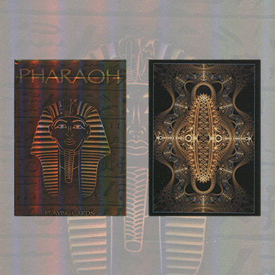 Pharaoh Playing Cards - Limited Foil Edition Playing Cards by Collectable Playing Cards