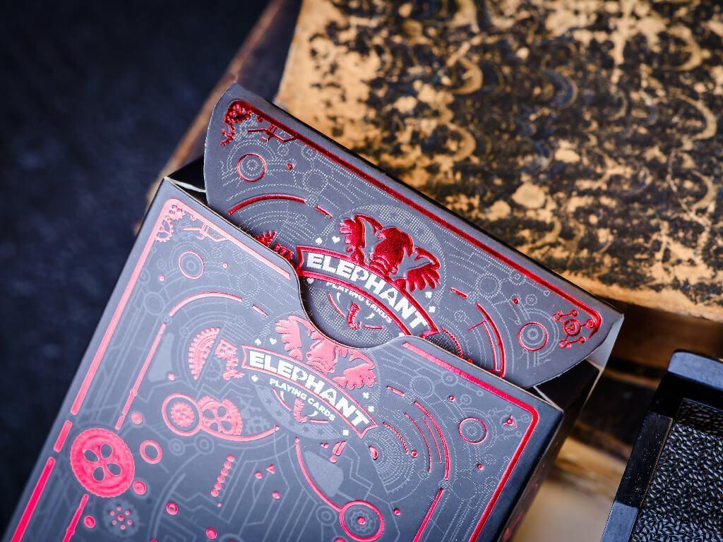 Cyberpunk Red by Elephant Playing Cards Playing Cards by Elephant Playing Cards