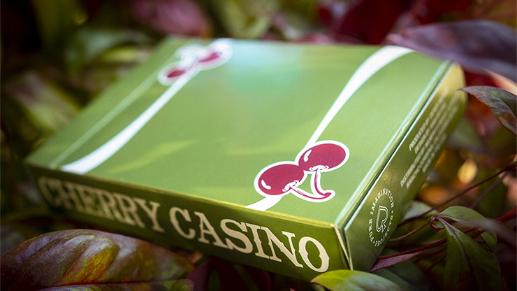 Cherry Casino Sahara Green Playing Cards by Pure Imagination Projects