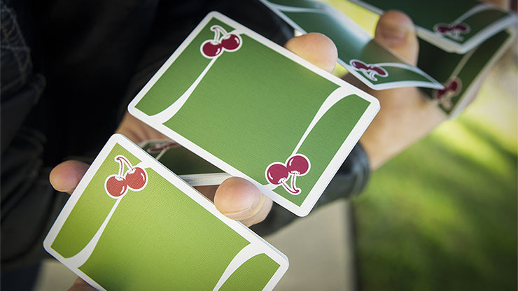 Cherry Casino Sahara Green Playing Cards by Pure Imagination Projects