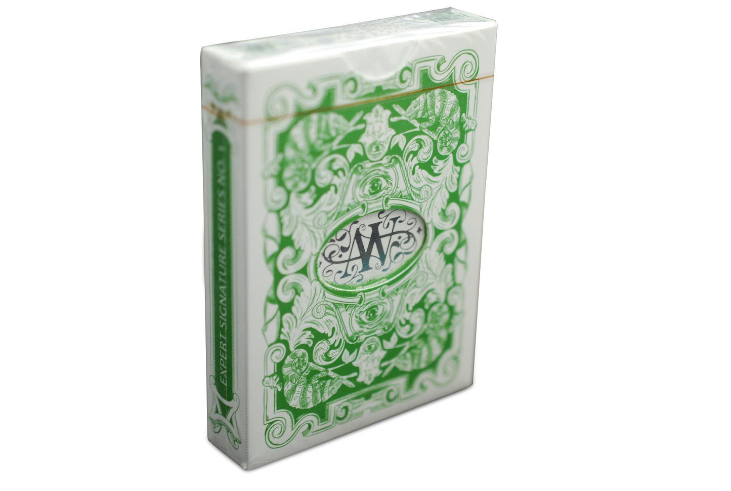 Chameleons Luxury Green Metallic* Playing Cards by Expert Playing Card Co.