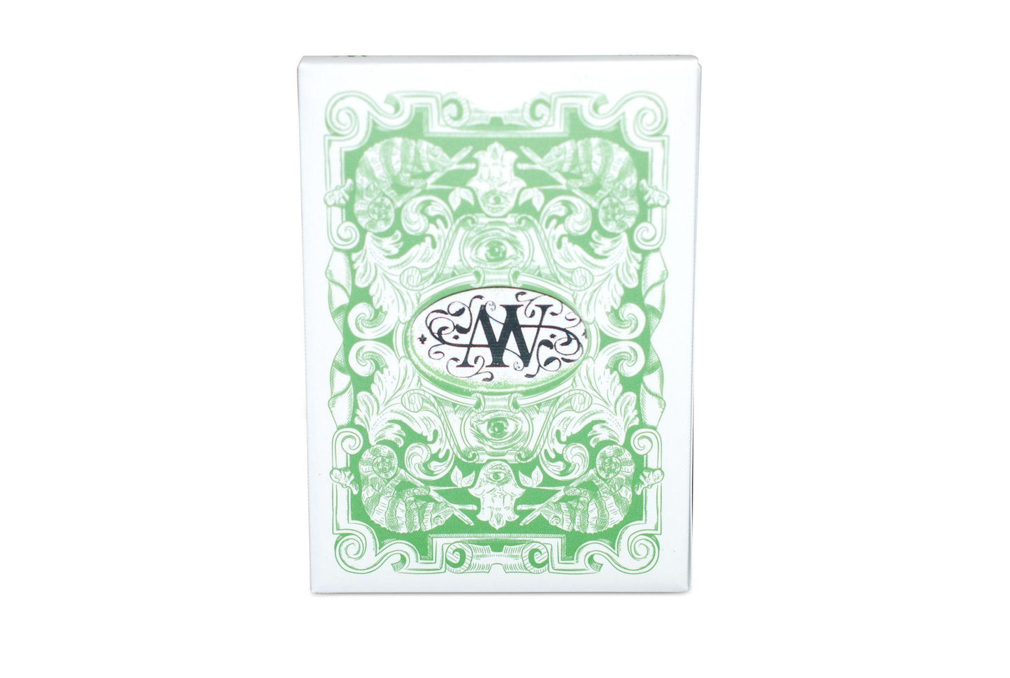 Chameleons Luxury Green Metallic* Playing Cards by Expert Playing Card Co.