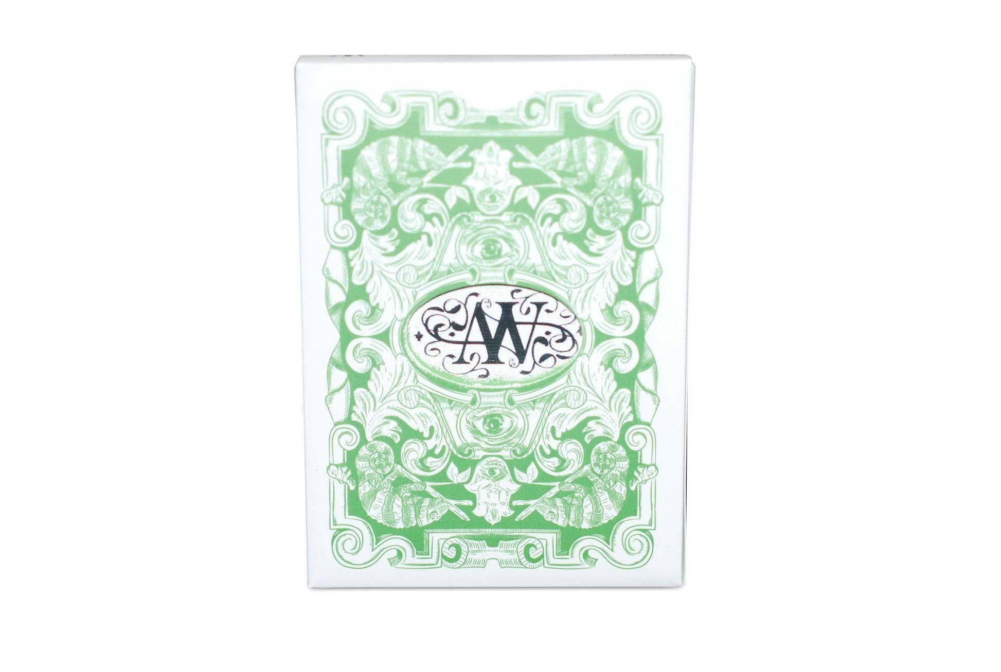 Chameleons Luxury Green Metallic* Playing Cards by Expert Playing Card Co.
