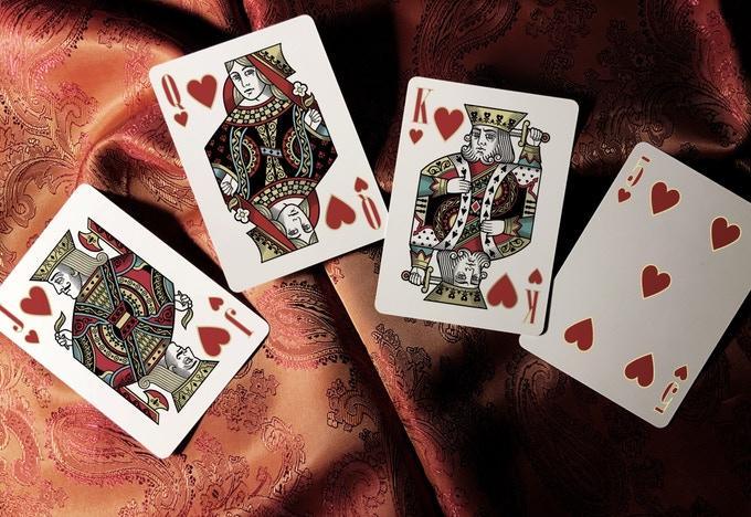 Charmers Playing Cards by Lotrek - Purple Playing Cards by Oath Playing Cards