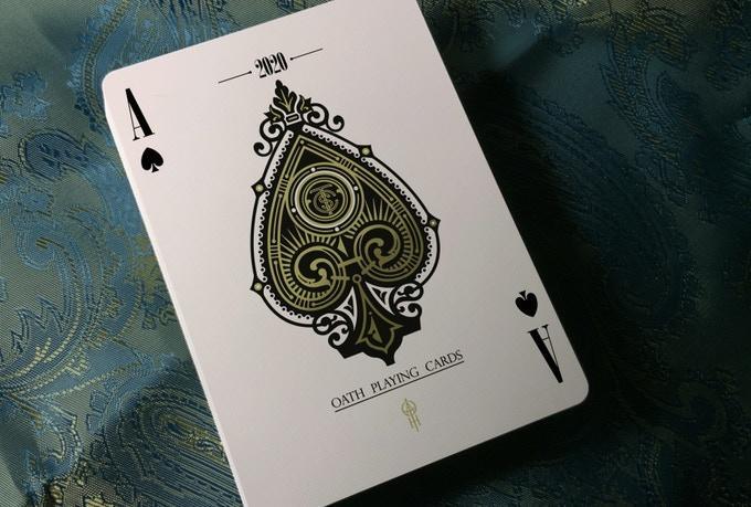 Charmers Playing Cards by Lotrek - Green Playing Cards by Oath Playing Cards